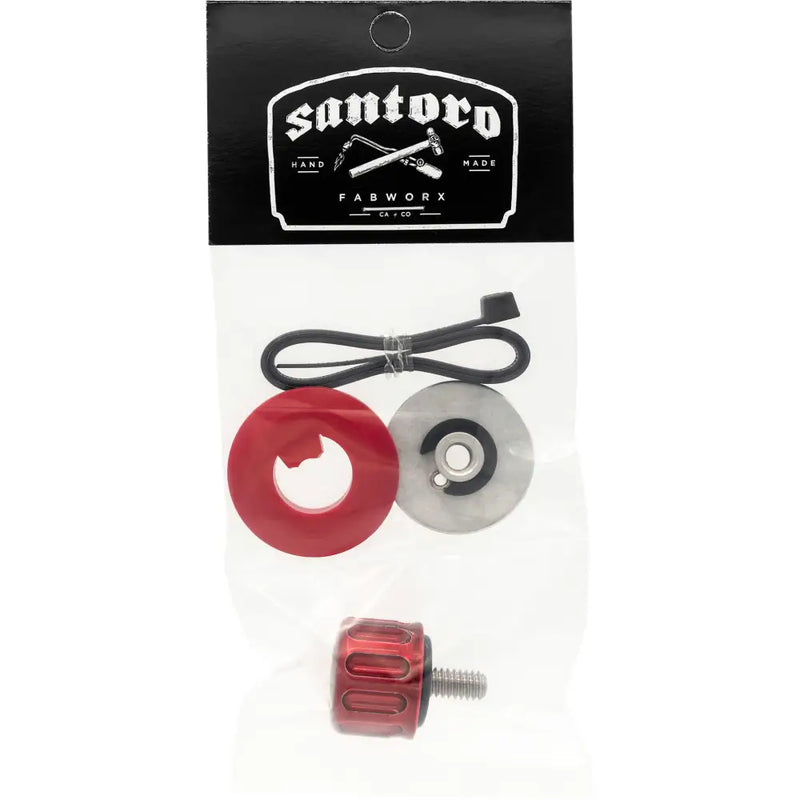 Santoro Fabworx Seat Screws SF20004 - Red Screw