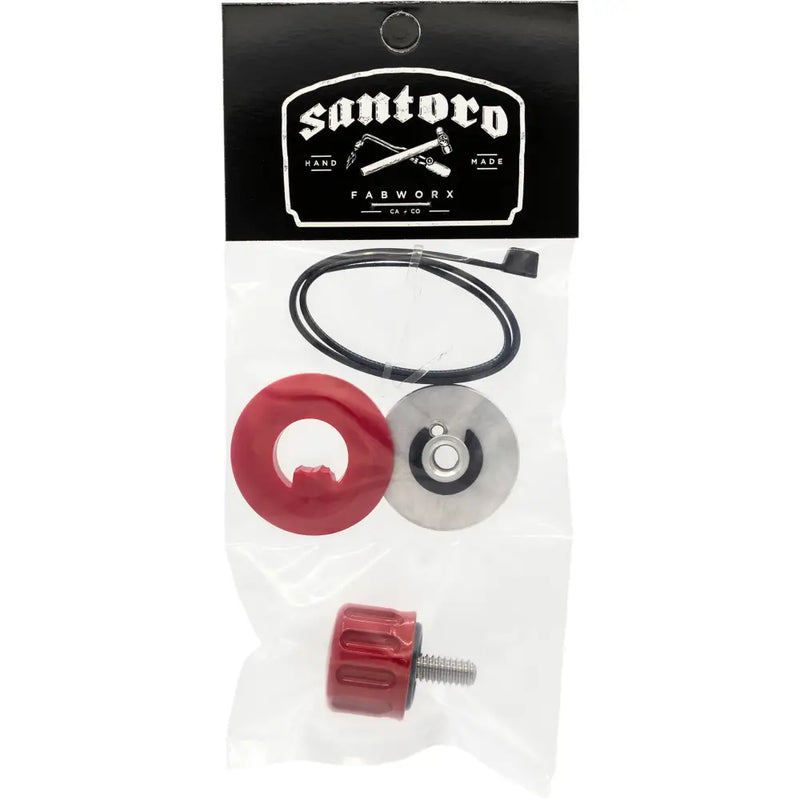 Santoro Fabworx Seat Screws SF20005 - Red Screw ST