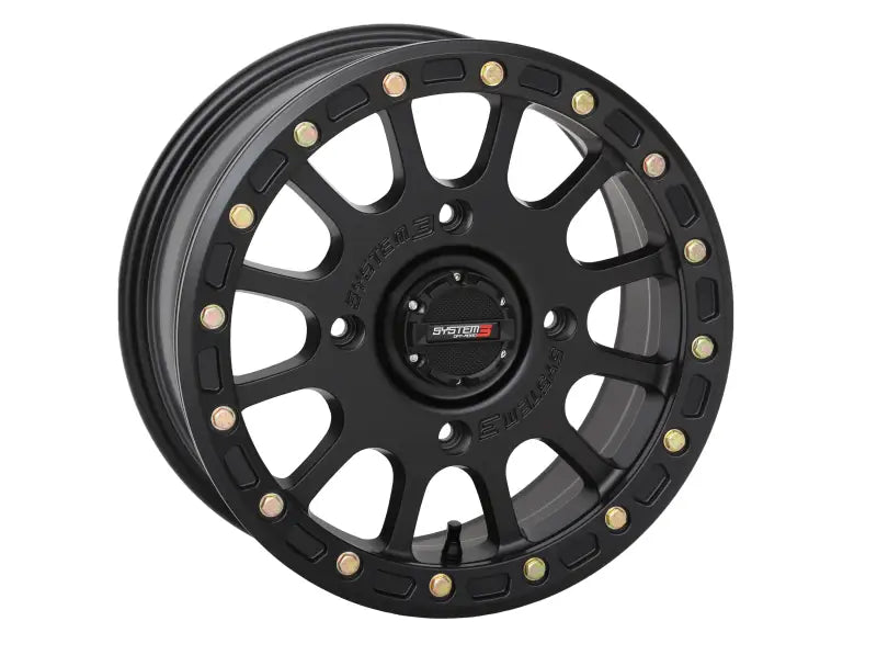 Sb5 Bl Wheel 14x7 5 + 2 ( + 38mm) 4/137 Matte Black - Powersports