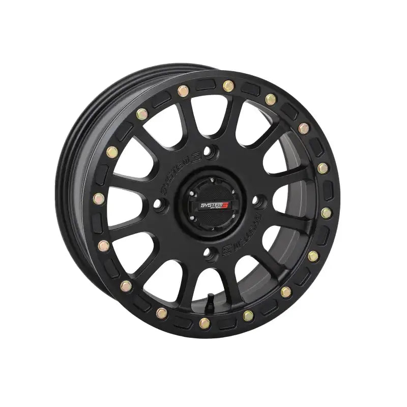 Sb5 Bl Wheel 14x7 5 + 2 ( + 38mm) 4/137 Matte Black - Powersports