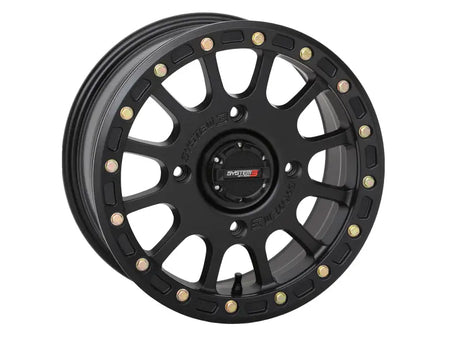 Sb5 Bl Wheel 15x10 5 + 5 (5mm) 4/137 Matte Black - Powersports