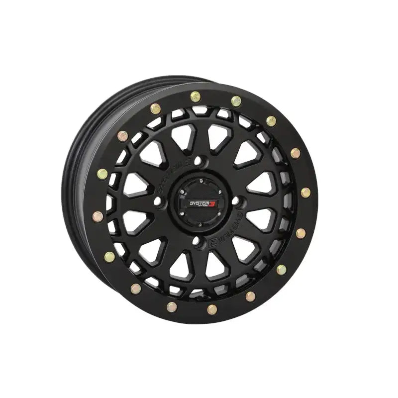 Sb6 Bl Wheel 15x7 6 + 1 ( + 45mm) 4/156 Matte Black - Powersports