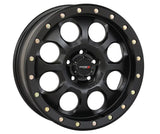 Sb7 Bl Wheel 18x7 4 + 3 ( + 20mm) 4/137 Matte Black - Powersports