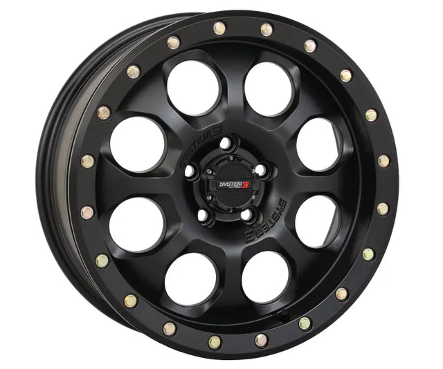 Sb7 Bl Wheel 18x7 4 + 3 ( + 20mm) 4/137 Matte Black - Powersports