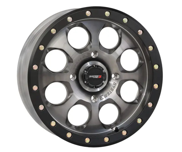 Sb7 Bl Wheel 18x7 4 + 3 ( + 20mm) 4/137 Matte Titanium - Powersports