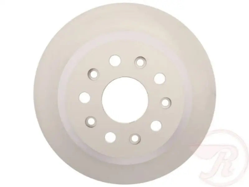 Silver SB782485 Disc Brake Rotor with Circular Holes for Enhanced Brake Performance