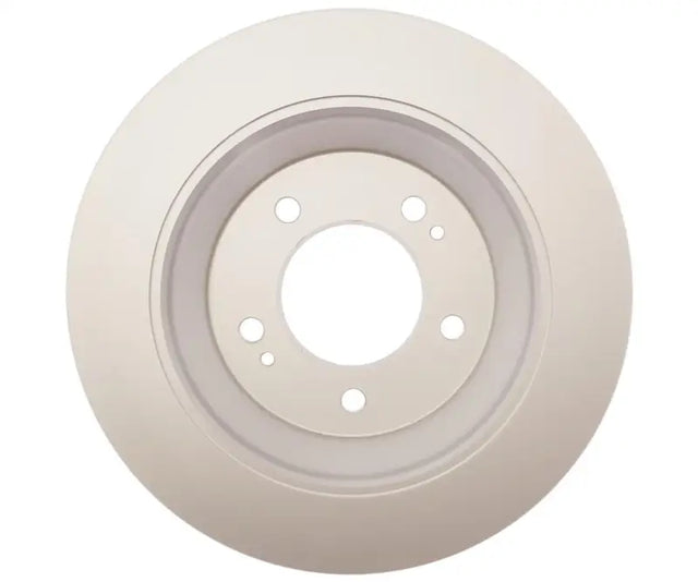 Silver disc brake rotor with mounting holes for SB982270 brake rotor upgrade