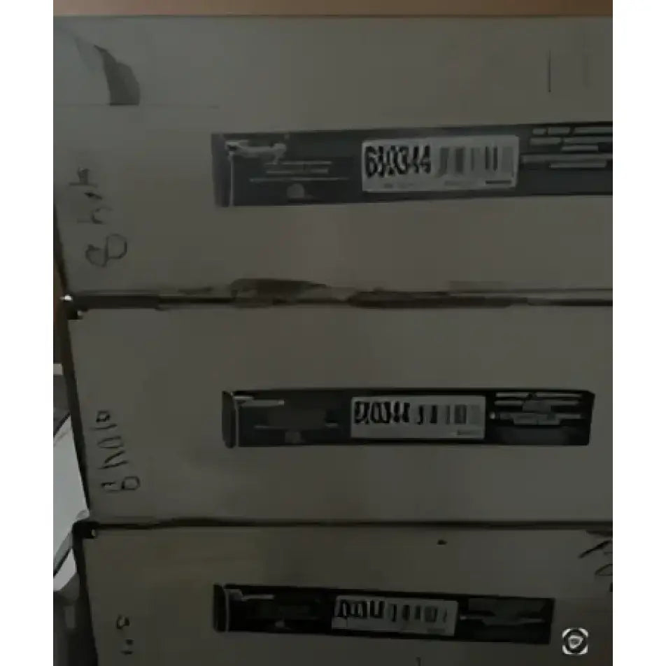 Stacked boxes with product labels for SB982270 Rotors Disc Brake Rotor, disc brake part