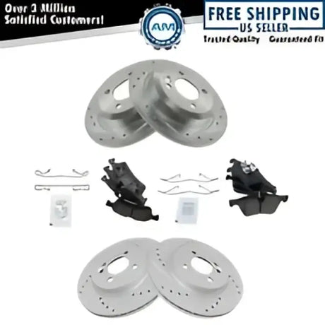 Car brake kit featuring SB982270 Disc Brake Rotor for smooth stopping and safety