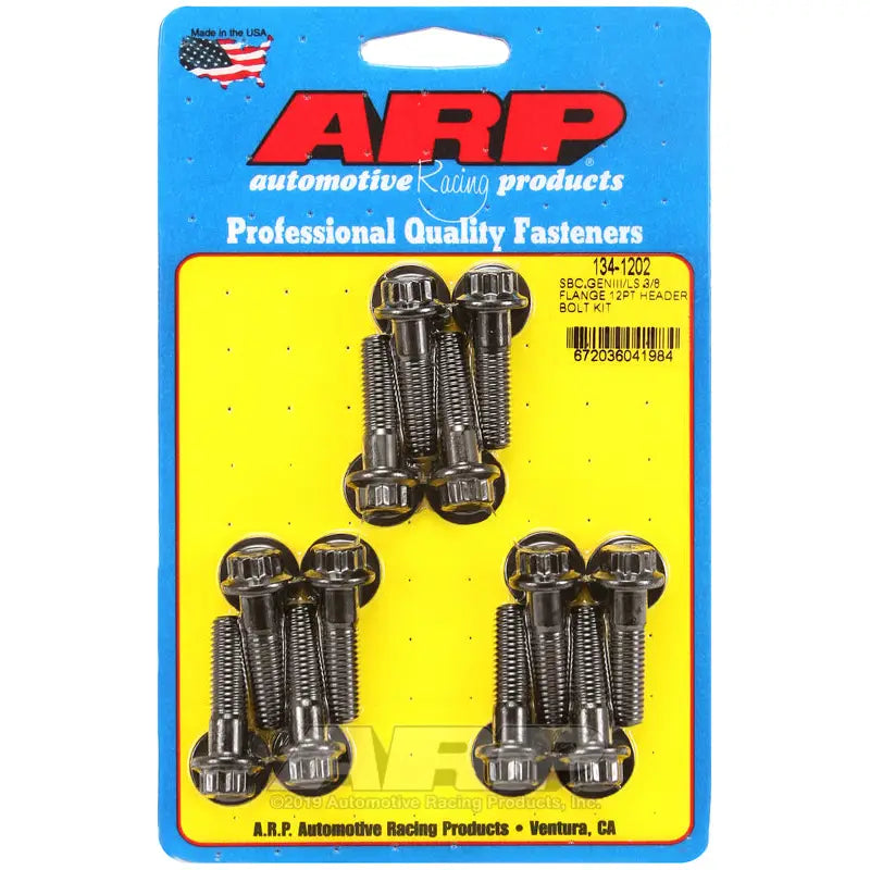 SBC/GENIII LS 3/8 Flange for Enhanced Performance Upgrade - Exhaust Header Bolt