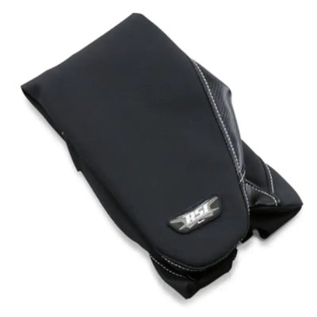Black neoprene ski mitten with white stitching and small logo for SC-13 Rsi Gripper Seat Cover S-D