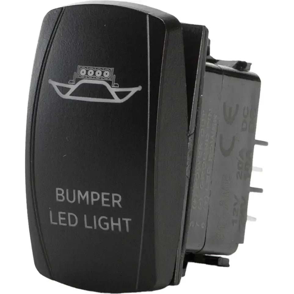 FLIP SC1-AMB-L39 Bumper Lighting Switch Pro Series Backlit