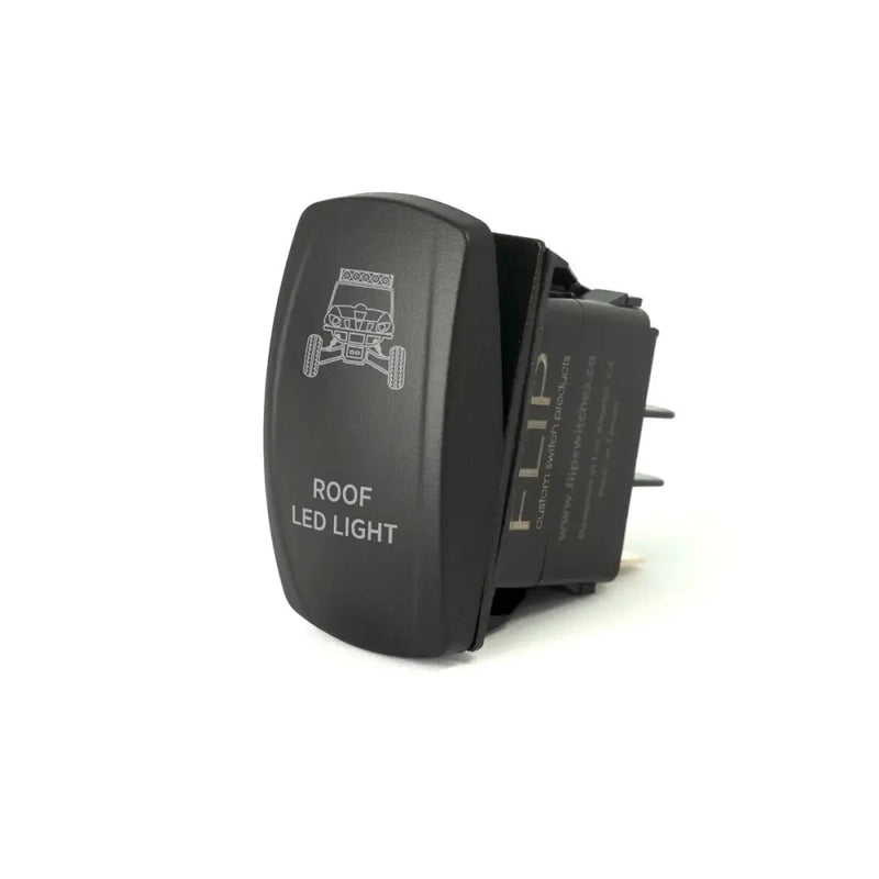 SC11-L38-WHITE Flip Std Rocker Switch Roof Led