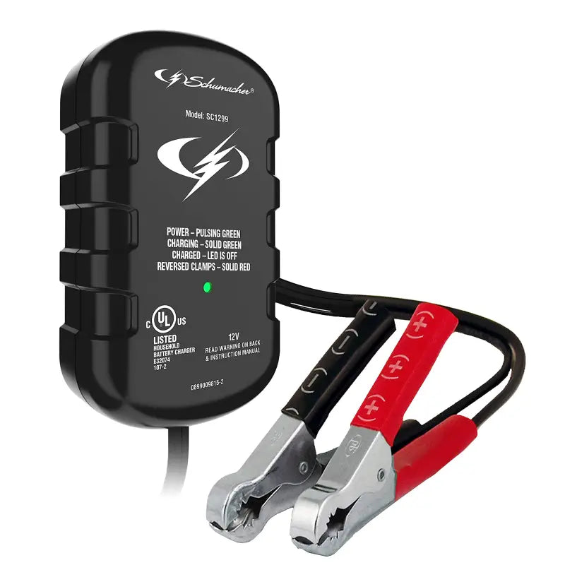 SC1299 Schumacher 800 Mah 12V Maintainer - Battery Charger