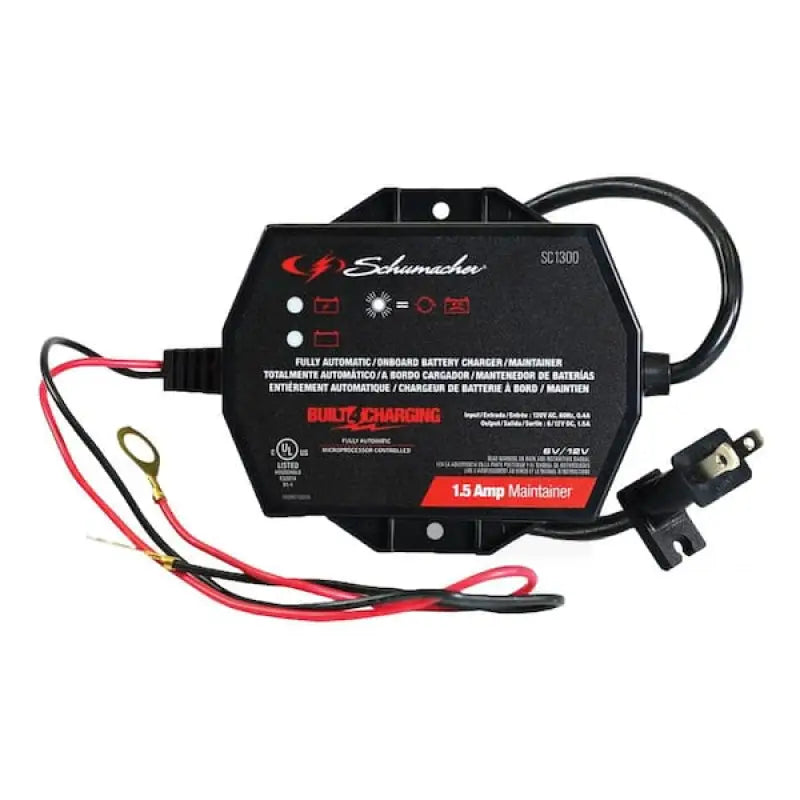 SC1300 Schumacher 1.5 Amp Battery Charger/Maintainer - Charger