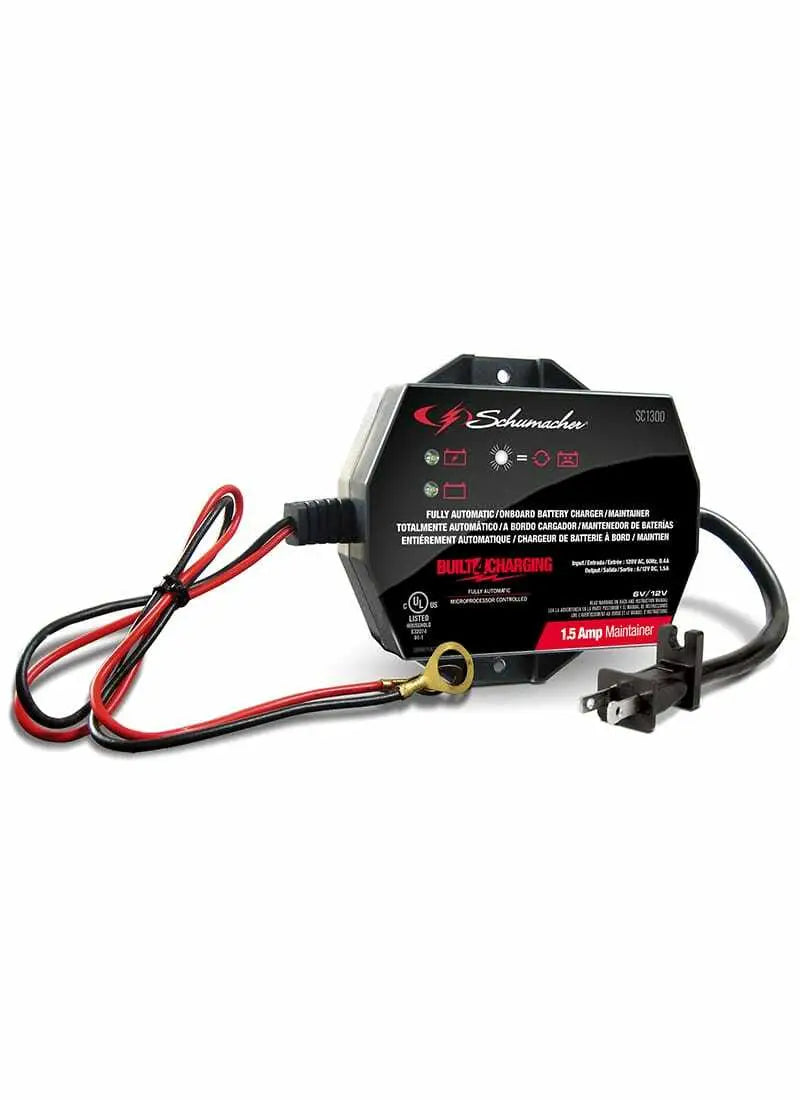 SC1300 Schumacher 1.5 Amp Battery Charger/Maintainer - Charger