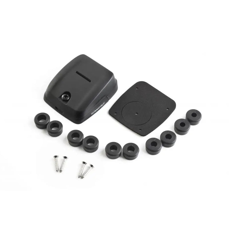 Scanstrut Designed For Two Cables Cable Gland DS-HD10-Black - Black DS-HD10-Black Horizontal Double DS-HD10-BLK