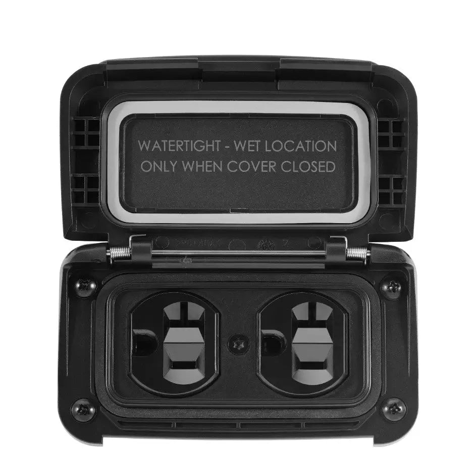 Scanstrut Premium Click-To-Close Design Receptacle SC-V-P1 - Ventura Series Dual 125V 20A AC