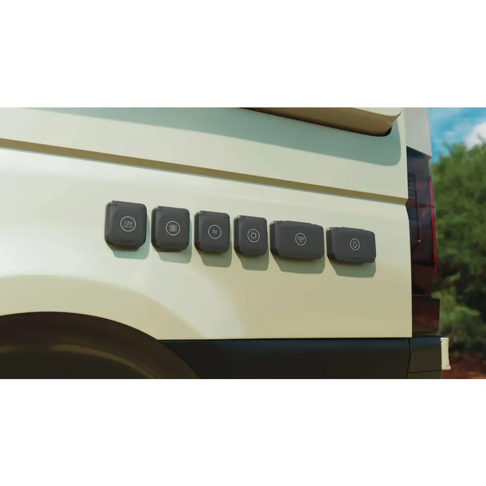 Scanstrut Premium Click-To-Close Design Receptacle SC-V-P1 - Ventura Series Dual 125V 20A AC