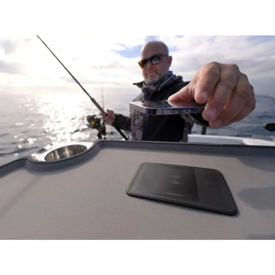 Scanstrut Reverse Polarity Protection Wireless Cellular Phone Charger SC-CW-2GT - Waterproof Surfa