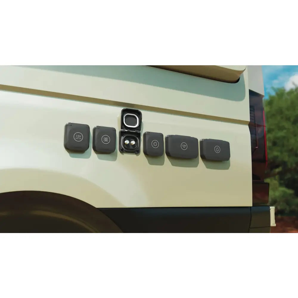 Scanstrut Spring-Loaded Lid TV Cable Entry Plate SC-V-TV1 - Ventura Series Sat Connection