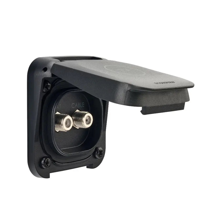 Scanstrut Spring-Loaded Lid TV Cable Entry Plate SC-V-TV1 - Ventura Series Sat Connection