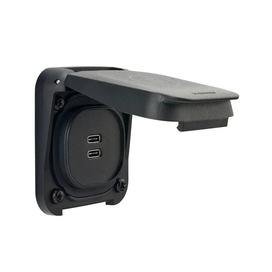 Scanstrut Spring-Loaded Lid USB Outlet SC-V-USB-01 - Ventura Series Dual USB-C Socket
