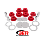 BMR Suspension SCB111 SCB111 BMR 08-18 Dodge Challenger Rear Cradle Bushing Kit Polyurethane - Red