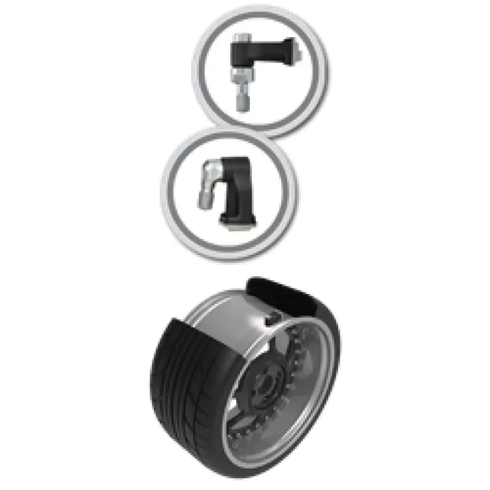 Schrader TPMS Sensor - Clamp-In Programmable 90 Degree EZ-Sensor (valve stem not included) Truck & Automotive