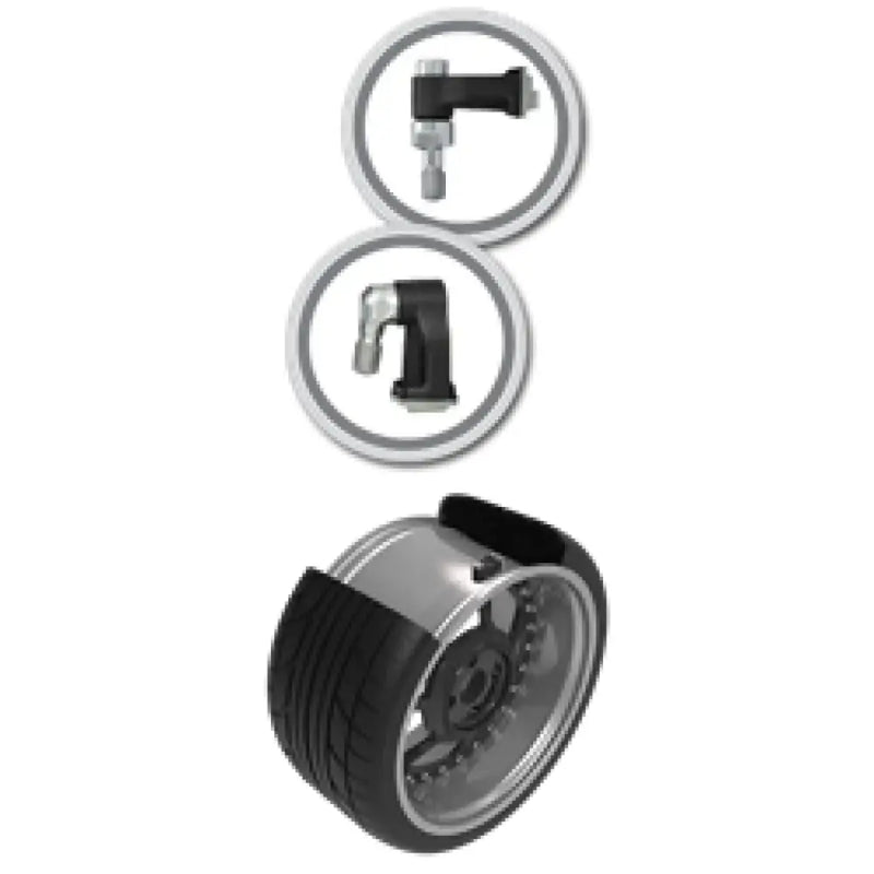 Schrader TPMS Sensor - Clamp-In Programmable 90 Degree EZ-Sensor (valve stem not included) Truck & Automotive