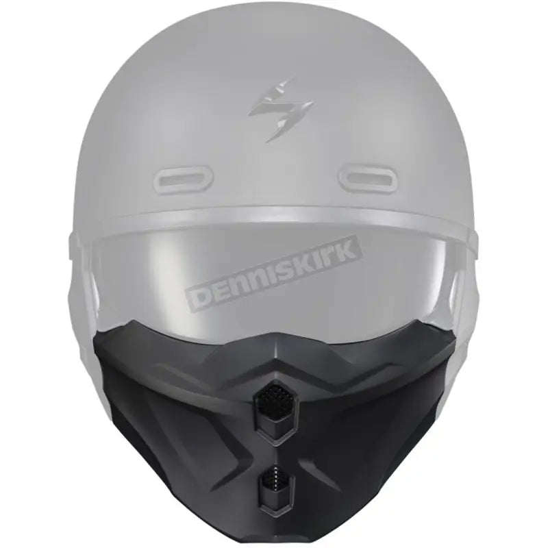Scorpion Exo 52-730-04 Covert X Face Mask ’X’ Matte Black - Helmet Accessories