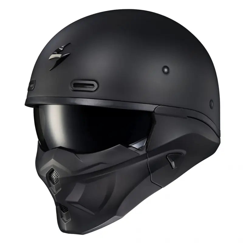 Scorpion Exo 52-730-04 Covert X Face Mask ’X’ Matte Black - Helmet Accessories