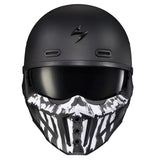 Scorpion Exo 52-730-11 Covert X Face Mask Marauder Matte Black - Helmet Accessories