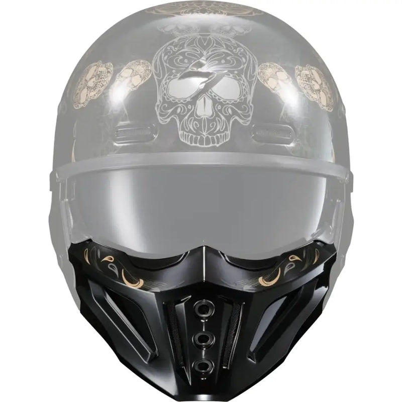 Scorpion Exo 52-730-15 Covert X Face Mask Kalavera - Helmet Accessories