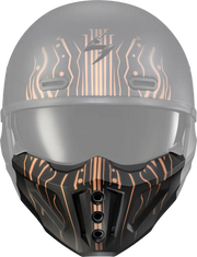 Scorpion Exo 52-730-16 Covert X Face Mask Tribe Copper - Helmet Accessories