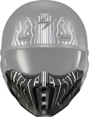 Scorpion Exo 52-730-17 Covert X Face Mask Tribe White - Helmet Accessories
