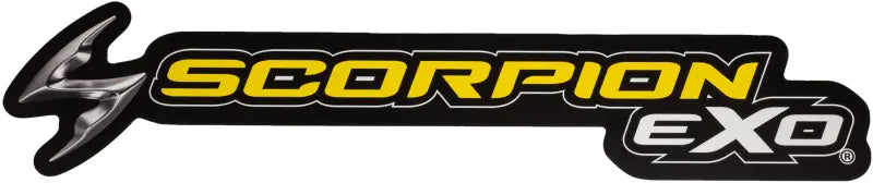 Scorpion Exo 59-648 Sign W/2’’ Slat Wall Hanger 34’’ X 7’’ - Promotional