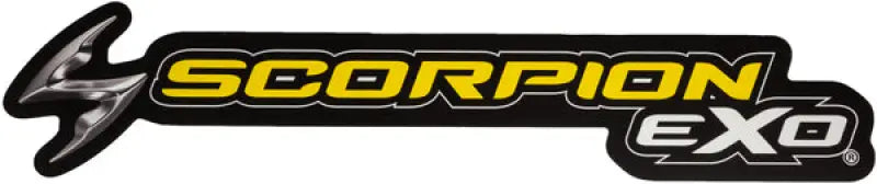Scorpion Exo 59-648 Sign W/2’’ Slat Wall Hanger 34’’ X 7’’ - Promotional