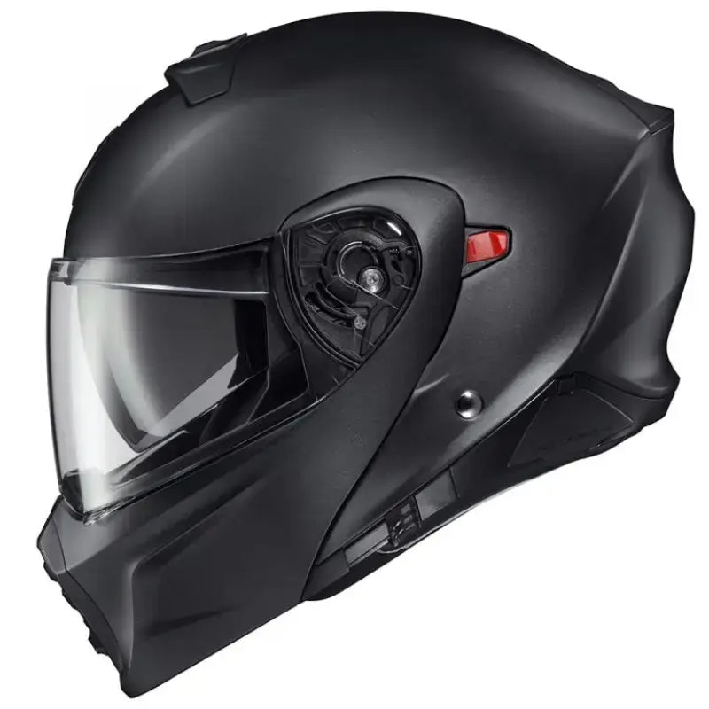 Matte black transformer helmet Scorpion Exo Exo-Gt930 Transformer Helmet Silver Md