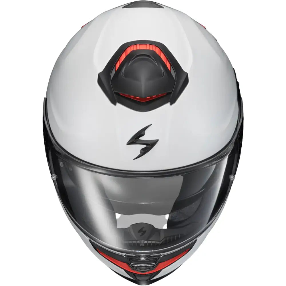 Exo Eclipse Full Face Helmet Matte Pearl White Md - SCORPION EXO