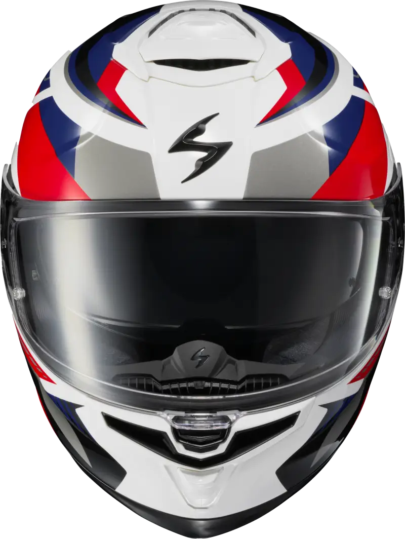 Exo Eclipse Full Face Helmet Lunar White/Red/Blue Xl - SCORPION EXO