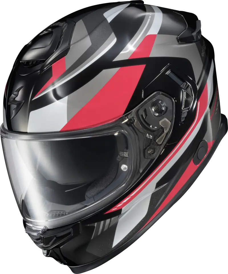 Exo Eclipse Full Face Helmet Lunar Red/White/Black Sm - SCORPION EXO