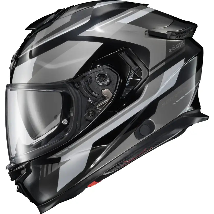 Exo Eclipse Full Face Helmet Lunar White/Black Md - SCORPION EXO