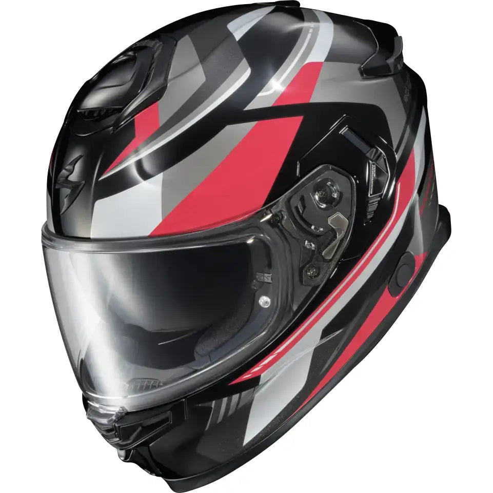 Exo Eclipse Full Face Helmet Lunar Red/White/Black Md - SCORPION EXO