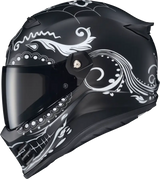 Covert Fx Full Face Helmet El Malo White/Matte Black Sm