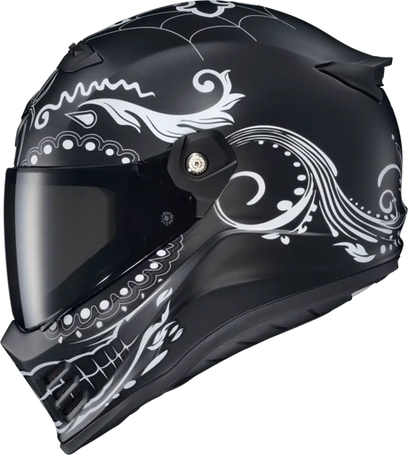 Covert Fx Full Face Helmet El Malo White/Matte Black Sm