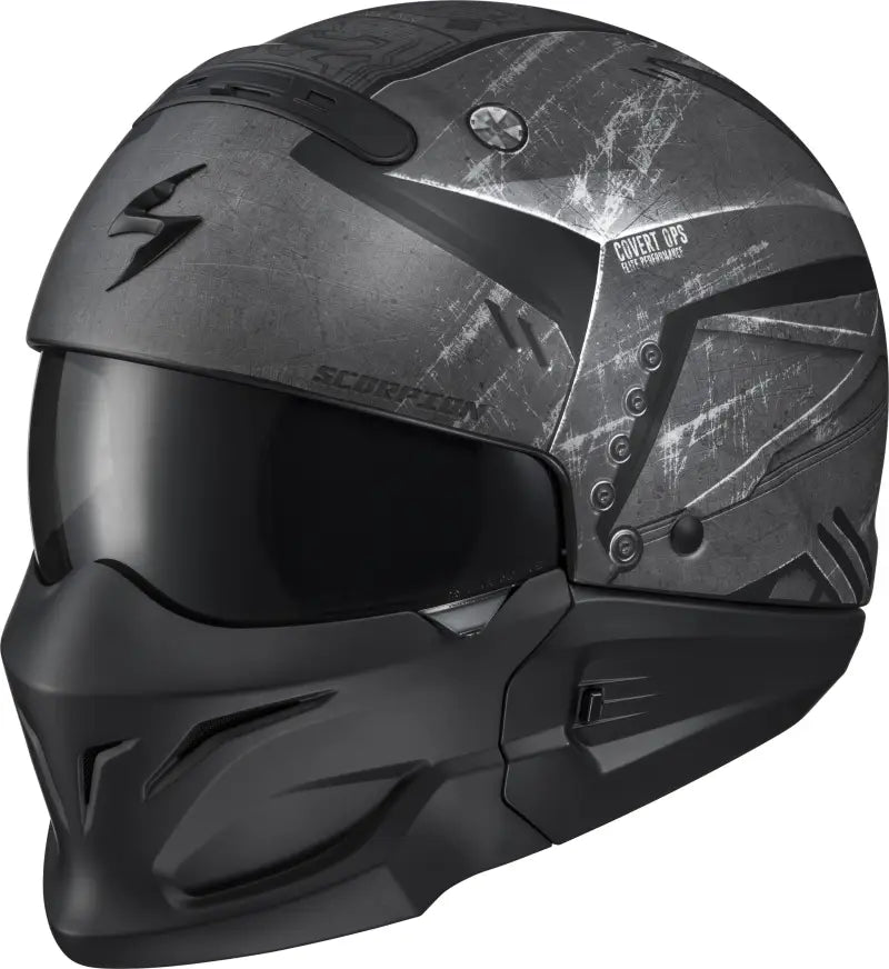 Covert Open-Face Helmet Incursion Black 3X