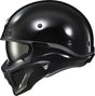 Covert X Open Face Helmet Gloss Black 2x