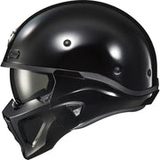 Covert X Open Face Helmet Gloss Black 2x