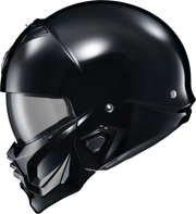 Covert 2 Open-Face Helmet Gloss Black Xs
